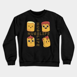 chicken nuggets club Crewneck Sweatshirt